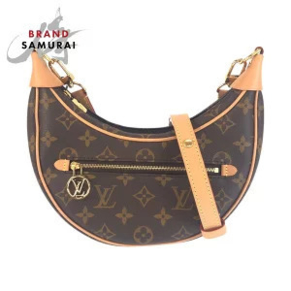 Louis Vuitton Monogram Loop bag brown leather shoulder Handbag